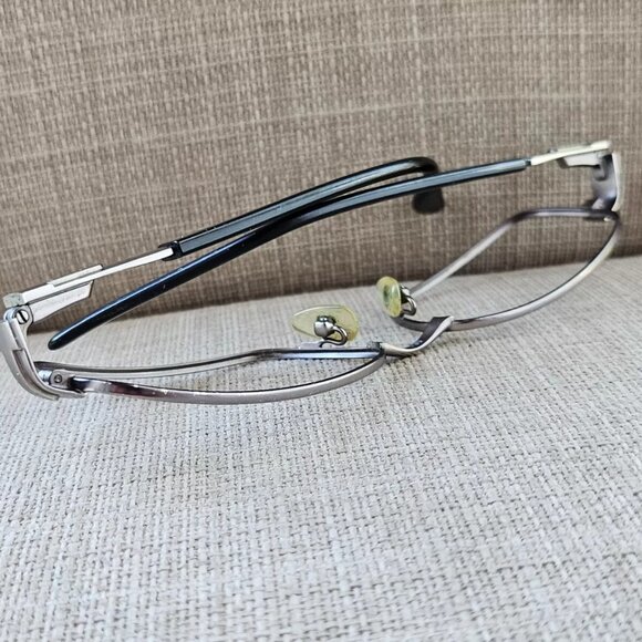 Kirkland Signature Men Eyeglasses Frame BAROLO Dk. Matte Gun Frame Made in Italy - Picture 4 of 13